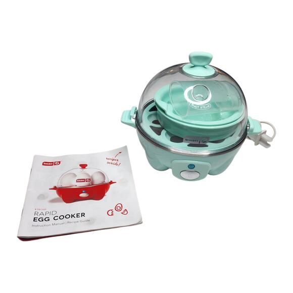 Dash Rapid Egg Cooker Make 6 Eggs Any Style One Touch Cooking 360 Watts - Picture 8 of 8